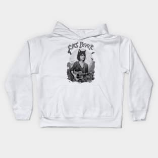 Cat Power(American singer-songwriter) Kids Hoodie